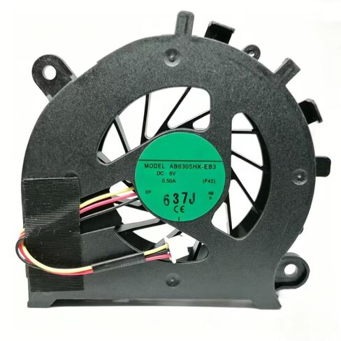 AB6305HX-EB3 67x65x12 مللي متر تيار مستمر 5 فولت 1.3 واط 0.26A 6712 67 مللي متر 2-سلك مروحة تبريد الكمبيوتر المحمول in Kuwait