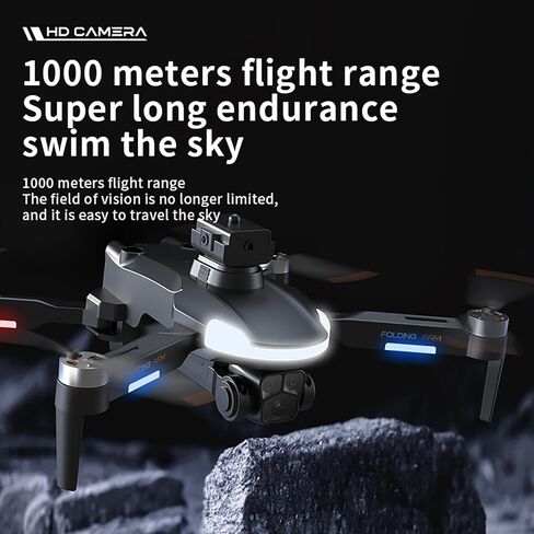 طائرة بدون طيار CZ20 مع كاميرا WIFI 720P، طقم طائرة بدون طيار FPV عالي الدقة، طائرة رباعية المروحية RC قابلة للطي مع محرك بدون فرش، مع 3 بطاريات، مفتاح واحد للإقلاع/الأرض، تثبيت الارتفاع، قلب 360 درجة، تدفق بصري، جهاز تحكم عن بعد مع شاشة in Kuwait