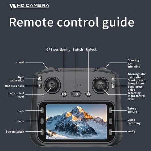 طائرة بدون طيار CZ20 مع كاميرا WIFI 720P، طقم طائرة بدون طيار FPV عالي الدقة، طائرة رباعية المروحية RC قابلة للطي مع محرك بدون فرش، مع 3 بطاريات، مفتاح واحد للإقلاع/الأرض، تثبيت الارتفاع، قلب 360 درجة، تدفق بصري، جهاز تحكم عن بعد مع شاشة in Kuwait