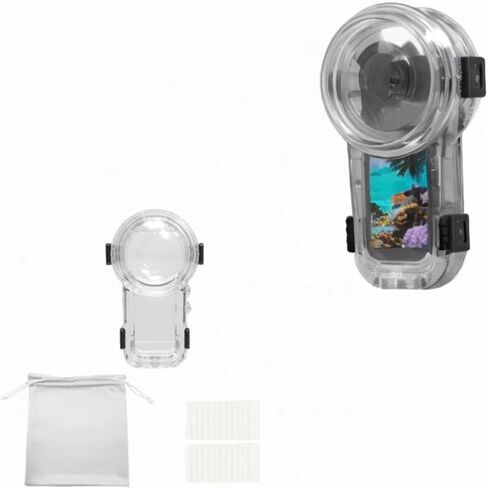 Invisible Dive Case for X5, Waterproof 60m (200ft) Transparent Protective Underwater Housing for Snorkeling Swimming in Kuwait