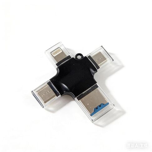 Diymore 4 في 1 USB 3.0 وUSB-C إلى محول قارئ بطاقات SD، نقل بيانات عالي السرعة لأجهزة MacBook Pro وiPad Pro وSamsung Notebook وDell XPS in Kuwait