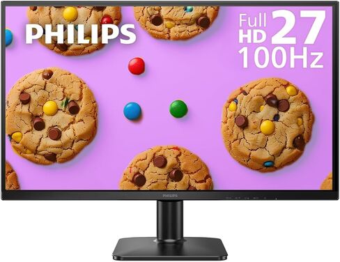 شاشة مكتب الألعاب Philips 27E2N1100 مقاس 27 بوصة IPS FHD (1920 × 1080) 100 هرتز، VESA، HDMI x1، منفذ VGA x1، العناية بالعين، ضمان استبدال مسبق لمدة 4 سنوات in Kuwait