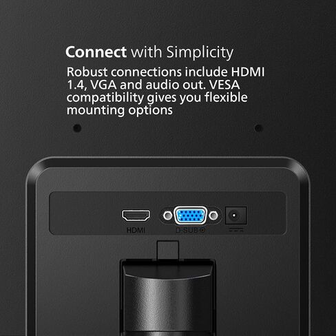 شاشة مكتب الألعاب Philips 27E2N1100 مقاس 27 بوصة IPS FHD (1920 × 1080) 100 هرتز، VESA، HDMI x1، منفذ VGA x1، العناية بالعين، ضمان استبدال مسبق لمدة 4 سنوات in Kuwait