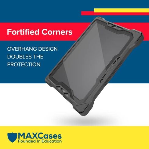 MAXCases Extreme Shell-F Slide Case for Dell 3120 Windows Clamshell (Gray/Clear) in Kuwait