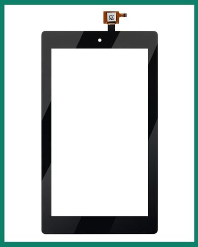 بديل لـ Amazon Fire Kindle HD 7 9th Gen 2019 M8S26G 7 بوصة لوحة رقمية تعمل باللمس زجاج أسود (ليس شاشة LCD) in Kuwait