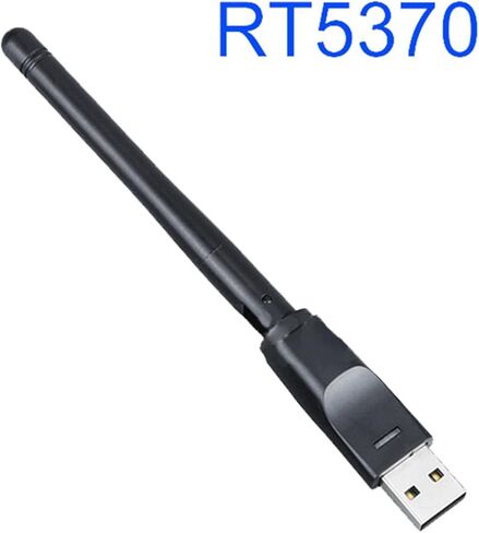 5X RT5370 بطاقة لاسلكية محمولة 2.4G 150Mbps USB واي فاي محول واي فاي هوائي USB جهاز استقبال واي فاي للكمبيوتر وصندوق التلفزيون in Kuwait