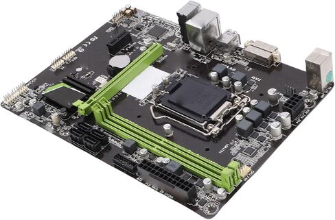 Dpofirs B150M Motherboard, Micro ATX, for B150, LGA1151, 2 x DDR4 DIMM Slots, PCI E X16, PCI E X1, VGA & DVI Output, 6 x USB 3.0, 6 USB 2.0 in Kuwait