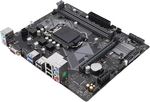اللوحة الأم H310M F R2.0 Micro ATX لـ LGA 1151، تدعم وحدة المعالجة المركزية من الجيل الثامن والتاسع، وDDR4 ثنائي القناة، وPCIe 3.0، وVGA، وUSB 3.0، وGigabit LAN، لأجهزة الكمبيوتر المخصصة للألعاب ذات الميزانية المحدودة in Kuwait