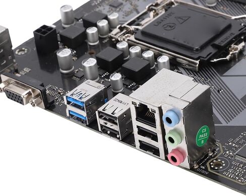 اللوحة الأم H310M F R2.0 Micro ATX لـ LGA 1151، تدعم وحدة المعالجة المركزية من الجيل الثامن والتاسع، وDDR4 ثنائي القناة، وPCIe 3.0، وVGA، وUSB 3.0، وGigabit LAN، لأجهزة الكمبيوتر المخصصة للألعاب ذات الميزانية المحدودة in Kuwait