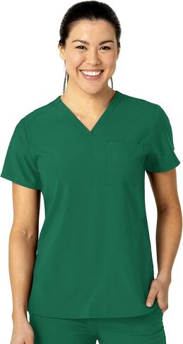 WonderWink Women's Flex-n-Reach V-Neck Scrub Top in Saudi Arabia