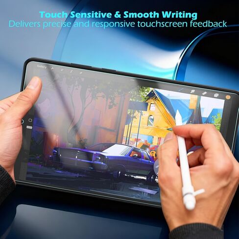 Hianjoo Screen Protector Compatible with Samsung Galaxy Tab A11/ Tab A9 8.7", Tempered Glass with Install Tray [HD Clarity] [9 Hardness] [Anti-Scratch] [Easy Installation] in Kuwait
