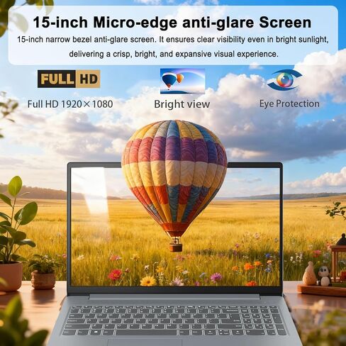 Lenovo IdeaPad Slim 3i • 15.6" FHD Laptop with Microsoft 365 Included • Intel 4 Cores • 128GB SSD • 4GB DDR5RAM • 1TB OneDrive • Privacy Shutter • Dolby Audio • Windows 11 in Kuwait