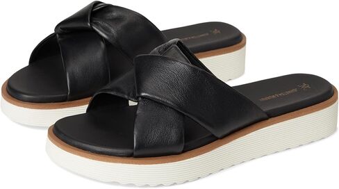 Johnston & Murphy womens Mitzi Knotted Slide in Saudi Arabia