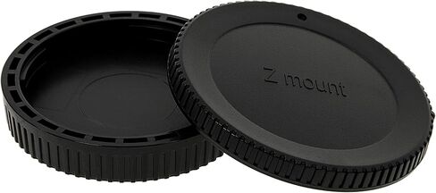 Fotodiox Camera Body & Rear Lens Cap Set - Compatible with Nikon Z-Mount Cameras, Lenses & Adpaters in Kuwait
