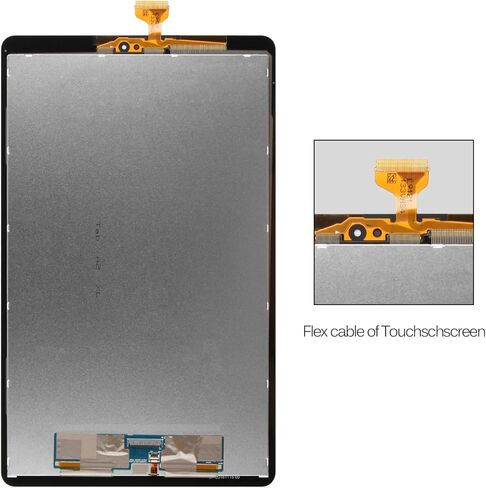 استبدال الشاشة لجهاز Samsung Galaxy Tab A 10.5 SM-T590 SM-T595 (Wi-Fi) شاشة LCD تعمل باللمس استبدال محول رقمي أسود in Kuwait
