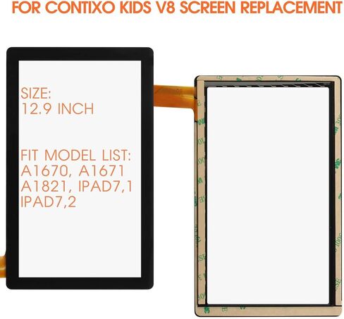 لشاشة Contixo V8 7 بوصة بديلة لجهاز Contixo Learning Tablet V8 V8-2 V8-3 لوحة زجاجية رقمية تعمل باللمس مع أدوات (لا تشمل LCD) in Kuwait