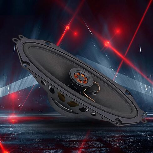 Audiobank AB410S 4x10 Inches 650 Watt Max Power 2-Way Car Audio Stereo Coaxial Speaker (1 Pair) - 2 Speakers in Kuwait