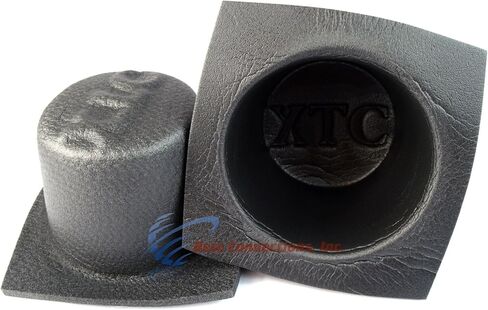 6" Round Large Frame Foam Car Speaker Baffles 1 PAIR 6 Inch VXT60 Install Bay in Kuwait