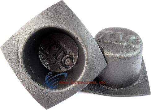 6" Round Large Frame Foam Car Speaker Baffles 1 PAIR 6 Inch VXT60 Install Bay in Kuwait