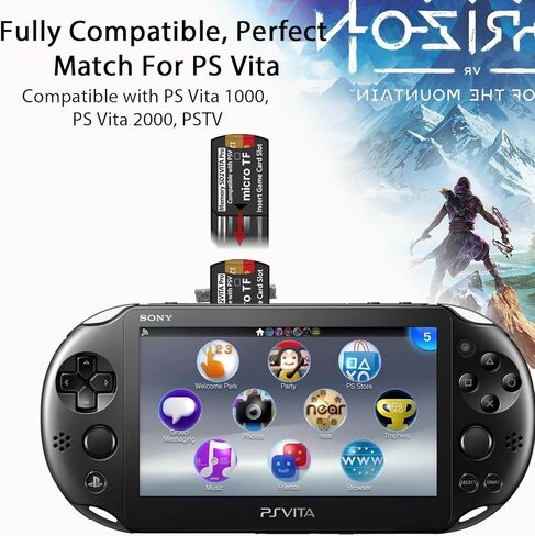 محول بطاقة ذاكرة SD2Vita 6.0 Ultimate PS Vita أسود، محول PS Vita Micro SD متوافق مع نظام PSV 1000/2000/PSTV FW 3.60 HENkaku Enso in Kuwait