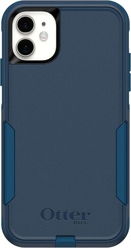 OtterBox iPhone 11 Commuter Series Case - Bespoke Way (Blazer Blue/Stormy SEAS Blue), Slim & Tough, Pocket-Friendly, with Port Protection in Kuwait