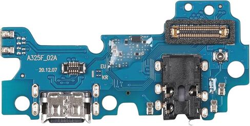 for Samsung Galaxy A32 Charging Port Replacement USB Charger Dock Type-C Connector Flex Cable Board with Microphone Jack Headphone Mic Port Repair Fix for SM-A325F in Kuwait