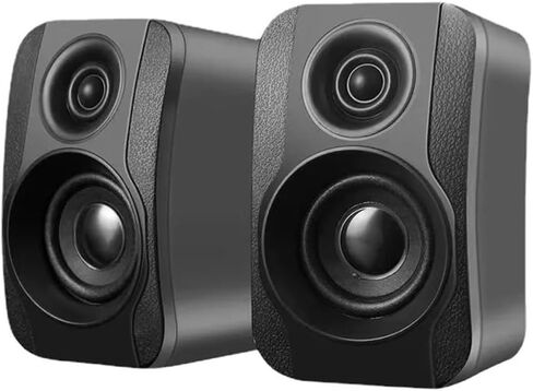 Computer Mini Audio 2.0 Multimedia Speaker Notebook Desktop Game Subwoofer Stereo Speakers in Saudi Arabia