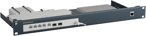 Rackmount.IT RM-UB-T9 Rack Mount Kit for U7-LR, U7-Outdoor+, and U7-Pro-Wall Access Points - 1U, Front Ports, Signal White Steel (RM-UB-T9) in Kuwait