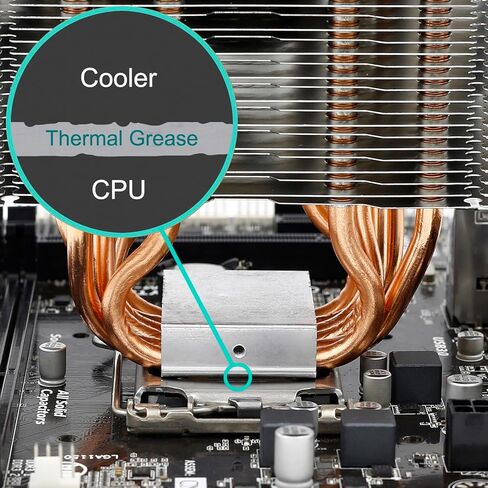 G107 20g Silver + G105 100g Grey Thermal Paste CPU (Total 120g), High Performance Heatsink Paste, Thermal Conductive Grease Compound for CPU GPU Cooler LED IC PS4 Xbox Chipset in Saudi Arabia
