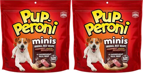 Pup-Peroni Original Prime Rib Flavor Dog Snacks, 22.5 Ounce Bag (Pack of 4) in Kuwait