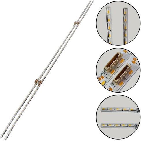 2 قطعة Led الخلفية القضبان قطع غيار سامسونج QN65LS03ADFXZA QN65Q7DAAFXZA QN65Q60AAFXZA in Kuwait