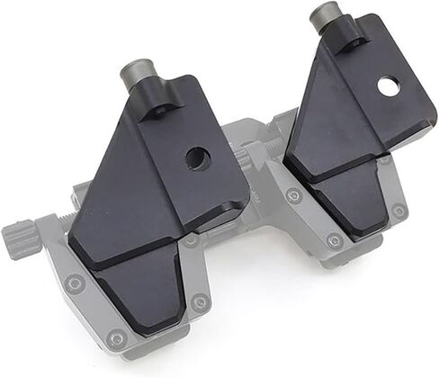 حامل NVG Dovetail J-Arm لجسر مجهر AN/PVS14، متوافق مع جسر مجهر قابل للطي أو حامل خوذة نظام الرؤية الليلية من الوجه إلى الجانب، قطعتين من الألومنيوم in Kuwait
