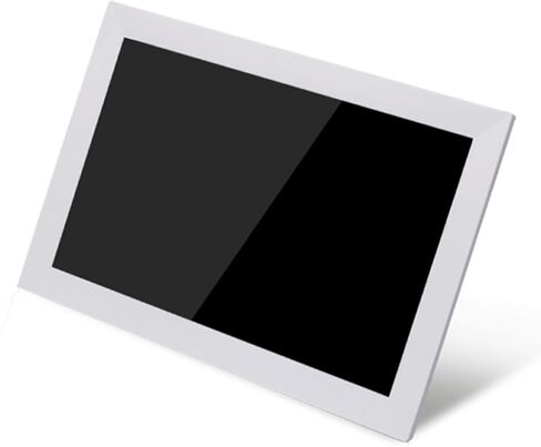 Qinlorgo Smart Picture Frame,13.3 Inch Touch App Remote Sharing Multi User Auto Rotation Slideshow Weather WiFi Digital Picture Frame with Sync Electronic Pictures Frames for Home (White) in Kuwait