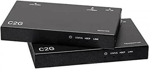 موسع C2G HDMI® HDBaseT فوق جهاز إرسال Cat Box إلى جهاز استقبال Box - 4K 60 هرتز in Kuwait