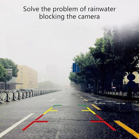 360 Degree Waterproof Rear Camera Rain Cover for Car Trucks Bikes All Weathers Clear Imaging Protections in Saudi Arabia