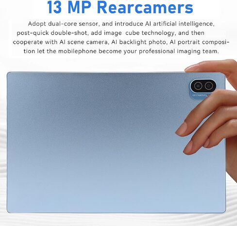 VINGVO 10.1 Inch 5G Tablet, 14, 12GB 512GB ROM, Cameras, Bluetooth, Stylus Pen for Drawing, Working, Entertainment in Kuwait