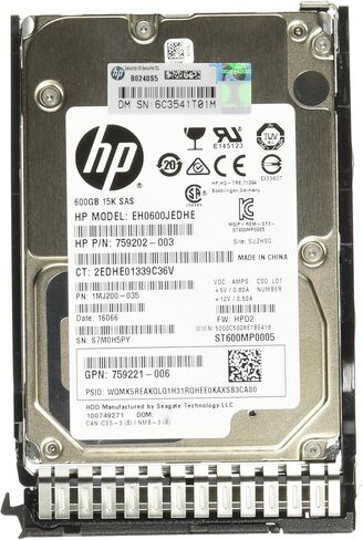 HP 759212-B21 600GB 12G SAS 15K RPM SFF HDD in Kuwait