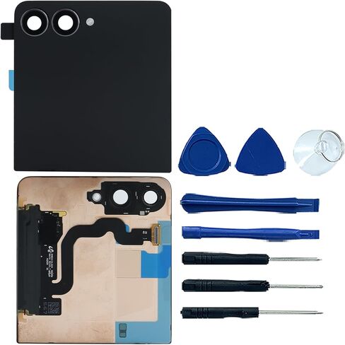 لسامسونج غالاكسي Z Flip7 Frnot شاشة LCD استبدال F766U F766B F766W SM-F766 الوجه الأمامي شاشة LCD تعمل باللمس محول الأرقام الجمعية استبدال in Kuwait