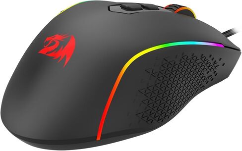 Redragon - ARDAL M615 - ماوس الألعاب - مع 16.8 مليون لون RGB فريد - 8000 نقطة لكل بوصة - 8 مفاتيح ذكية قابلة للبرمجة - تصميم مريح in Kuwait