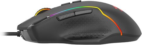Redragon - ARDAL M615 - ماوس الألعاب - مع 16.8 مليون لون RGB فريد - 8000 نقطة لكل بوصة - 8 مفاتيح ذكية قابلة للبرمجة - تصميم مريح in Kuwait