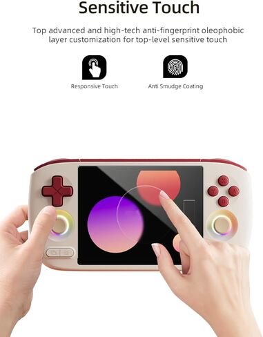 واقي شاشة لجهاز AYANEO Pocket AIR Mini المحمول، طبقة مضادة للخدش عالية الدقة وتغطية كاملة وتركيب خالٍ من الفقاعات، عبوتان in Kuwait