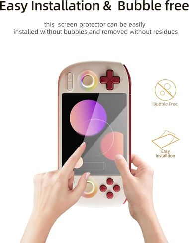واقي شاشة لجهاز AYANEO Pocket AIR Mini المحمول، طبقة مضادة للخدش عالية الدقة وتغطية كاملة وتركيب خالٍ من الفقاعات، عبوتان in Kuwait