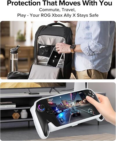 واقي شاشة من الزجاج المقوى 9H لجهاز ASUS ROG Xbox Ally X & ROG Ally (2025/2024) - عبوتان، صديق للحافظة، خالي من الفقاعات، مقاوم لبصمات الأصابع، فائق الوضوح وحساس للمس in Kuwait