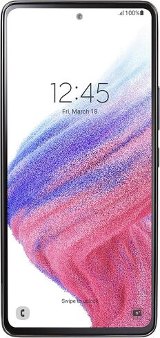 TracFone Samsung Galaxy A53 5G, 128GB, Black - Prepaid Smartphone (Locked) (Renewed) in Kuwait