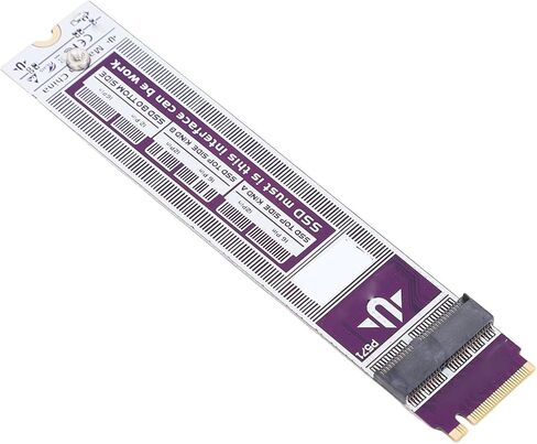 Goshyda M.2 NVME SSD Upgrade Adapter for OS X Air Pro, Stable Data Transfer, for High Performance Users, PCB Material in Kuwait