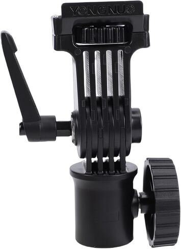 YNLUX-2 Light Stand Mount Adapter 270° Pitch Adjustment Quick-Release Bracket with 1/4 Inch Screw Compatible with YONGNUO YN150 YNLUX100 YNLUX200 Series Video Light in Kuwait