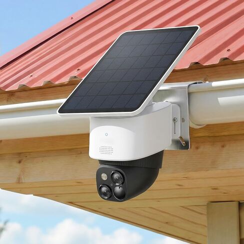 قطعتان من دعامة تثبيت المزراب لـ Eufy Security SoloCam S340/E30، حامل مزراب من الفولاذ المقاوم للصدأ لكاميرا الأمان مع براغي مضادة للصدأ، لا يوجد حامل تثبيت للحفر مع كاميرات IP PTZ في الهواء الطلق in Kuwait