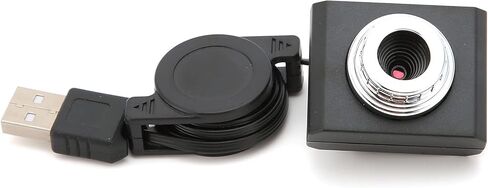 High-Resolution CMOS Sensor, Automatic White Balance, 30.0 Megapixel Digital Still Image, Portable Mini Size, ABS Shell, USB2.0 Computer Camera for Web Conference Video Chat in Kuwait