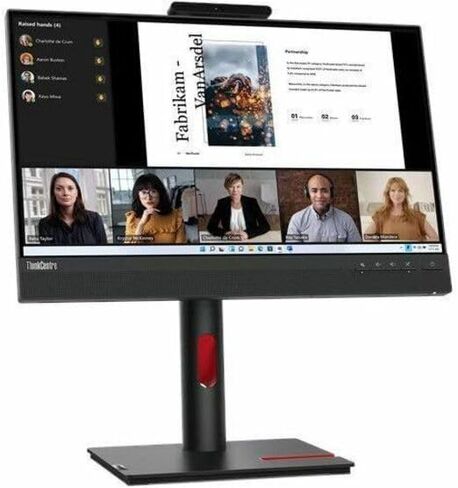 Lenovo ThinkVision TIO22Gen5 22" Class Webcam Full HD LED Monitor - 16:9 - Black in Kuwait
