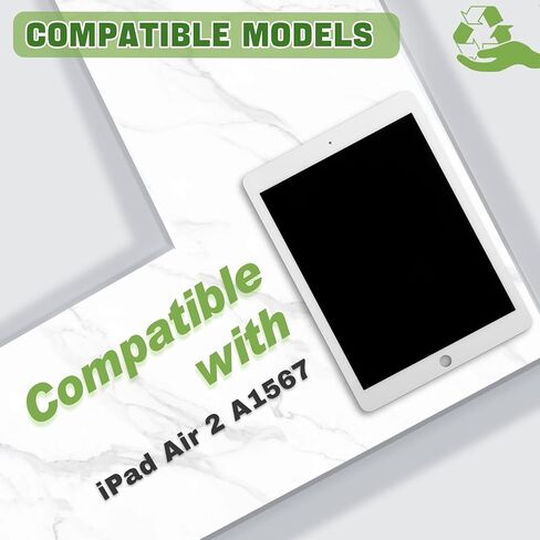 New 9.7" White LCD Display for Air 2 2014 A1566 A1567 Touch Screen Digitizer Assembly Replacement with Upgraded Repair Tools Kit in Kuwait